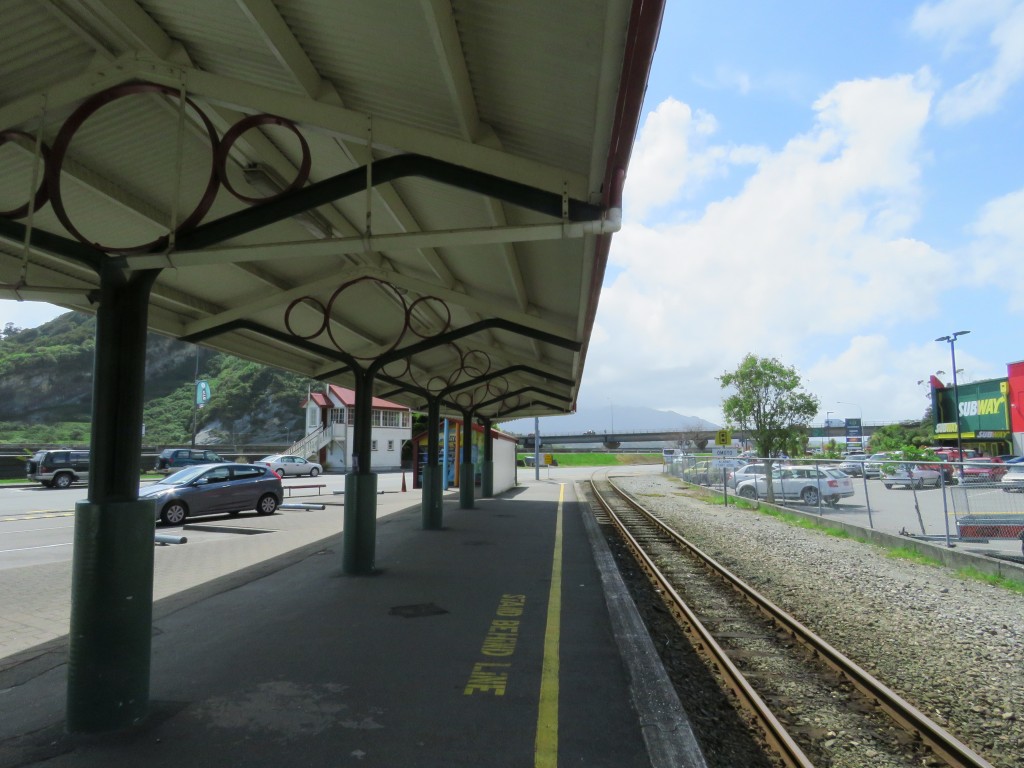 NZ: Greymouth Bahnhof