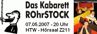 Kabarett ROhrSTOCK am Montag in Dresden - Bild 1