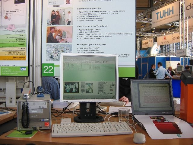 der HTW-Stand