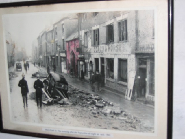 so sah das Gebäude im zweiten Weltkrieg aus