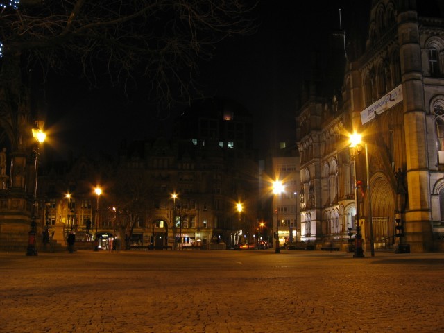 Marktplatz bei Nacht