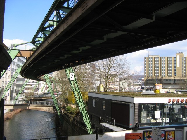 Gerüste durch die Stadt