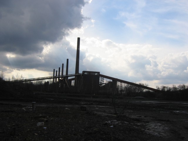 Blick zur Kokerei