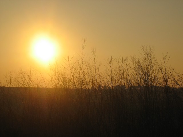 Bombastischer Sonnenuntergang