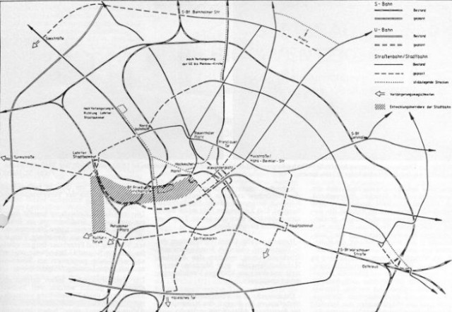 Tramkonzept Ostkreuz (1991)