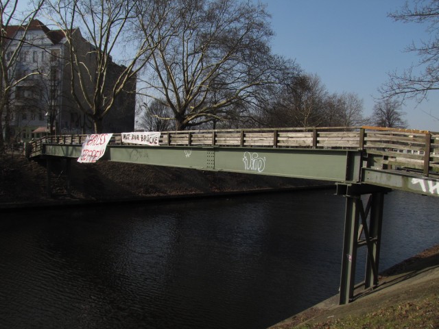 Kiehlsteg - vom Kiehlufer aus