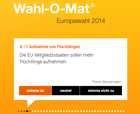 Wahl-o-mat, Frage 4