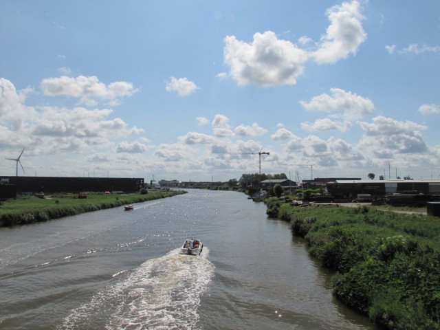Harlingen - Blick auf den Kanal