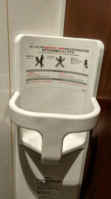 Japanische Toiletten - Kindersitz