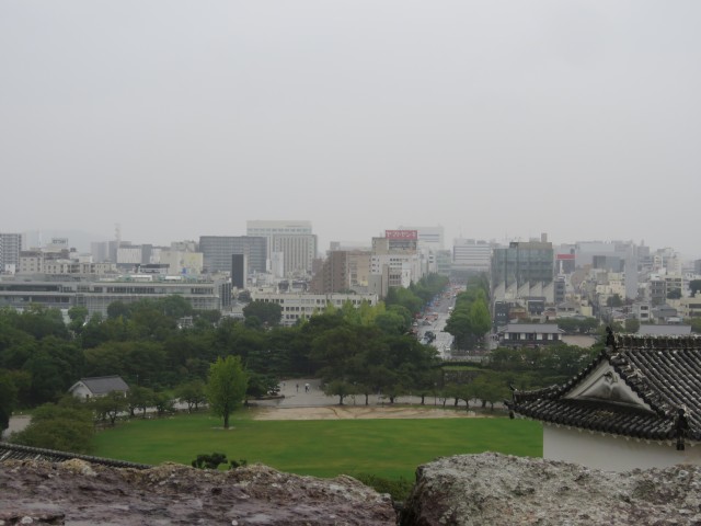 Himeji: Ausblick von der Burg 2