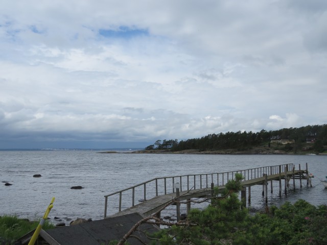 Skaninavien - Blick zurück in Richtung Horten