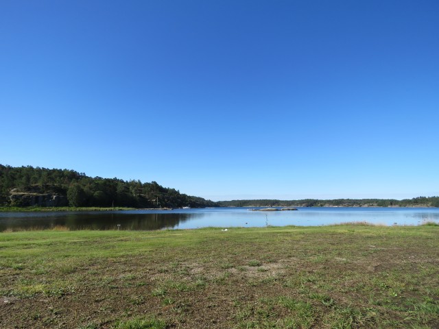 Skaninavien - Blick auf dem Zelt