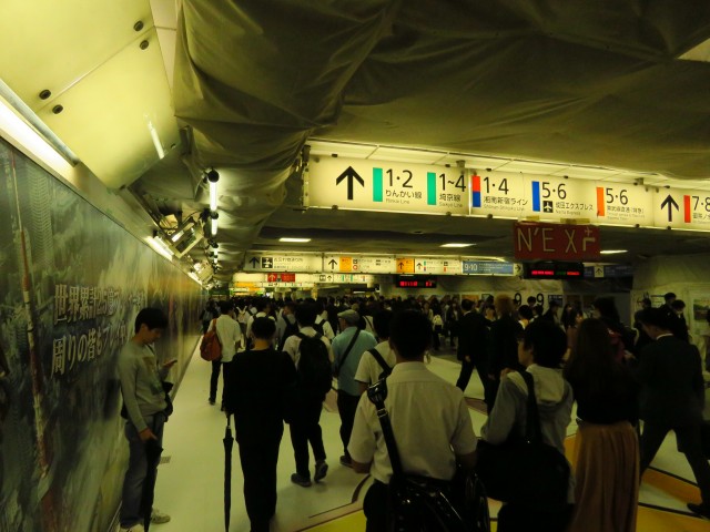 Tokio - Shinjuku - Bahnhof 2