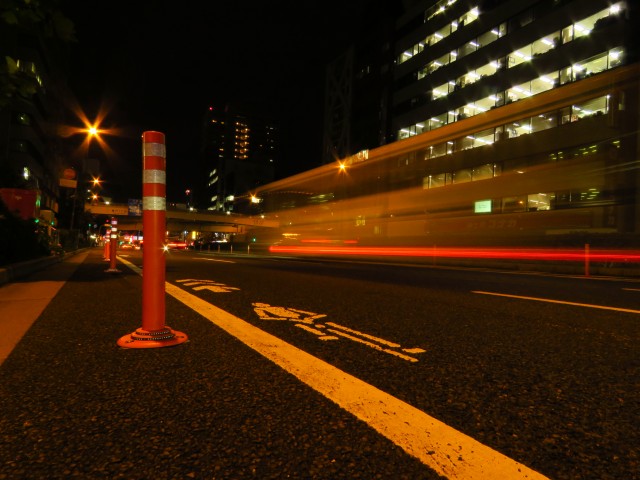 Tokio - Koto nach Suminda bei Nacht 5