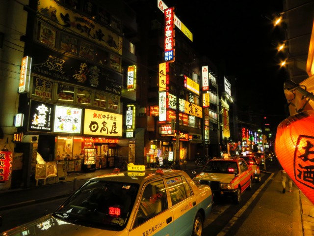 Tokio - Koto nach Suminda bei Nacht 16