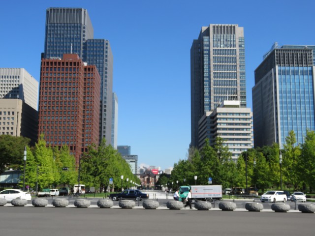 Tokio - Kaiserpalast Blick zurück