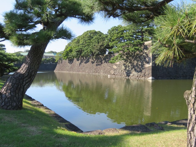 Tokio - Kaiserpalast Mauern