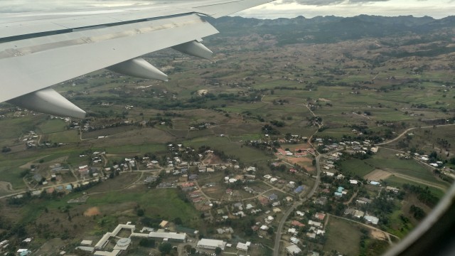 Fiji - Landeanflug Nadi