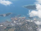 Fiji - Inlandsflug, Lautoka, Zuckerraffinerie