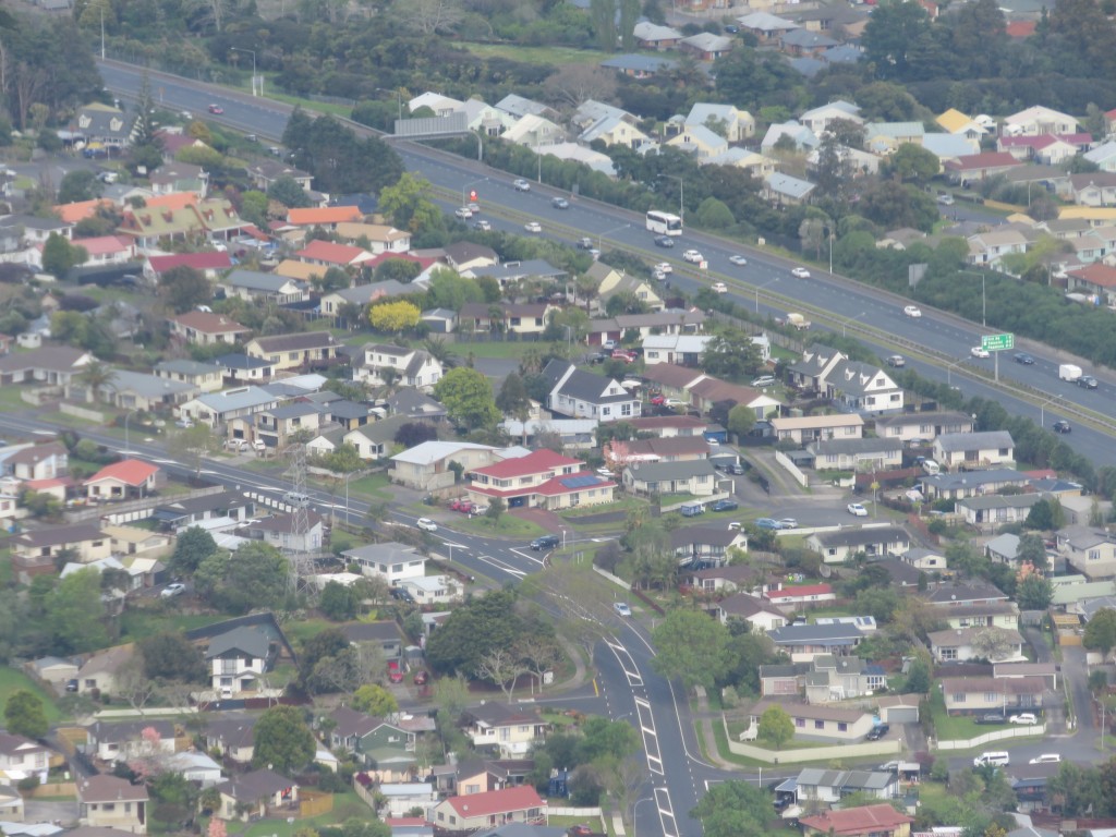 Auckland - Flache Bebauung