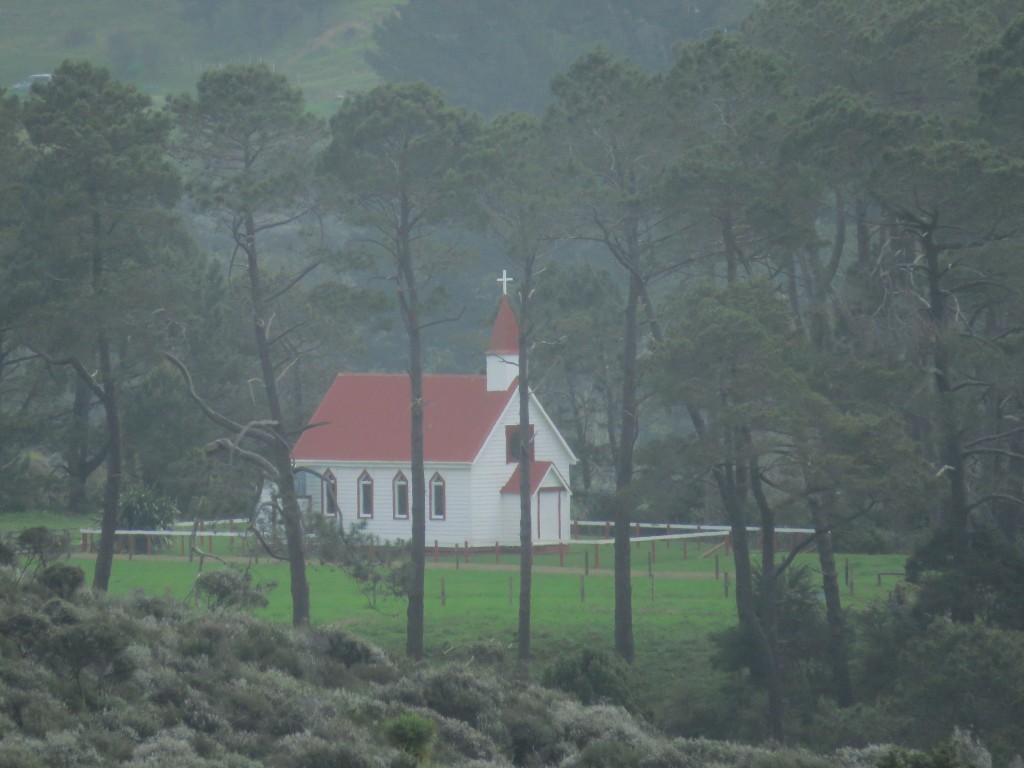 NZ: Kirche mit viel Zoom