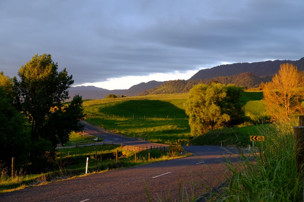 NZ: Sonnenuntergang bei Okauia 031