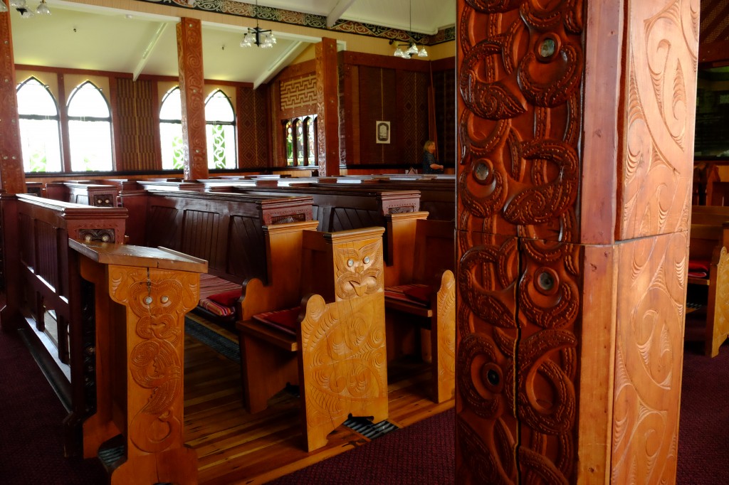 NZ: Rotorua - St. Faith’s Anglican Church - Innen