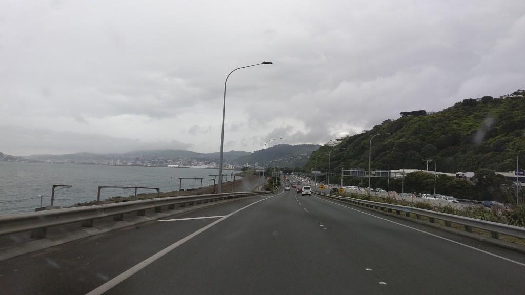 NZ: Route nach Wellington 7 - Ziel in Sicht