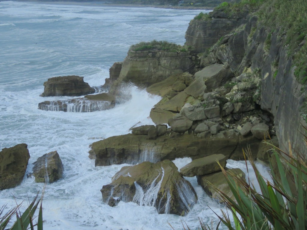 NZ: Pancake Rocks 5 - Strömung