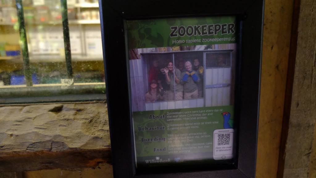 NZ: Willowbank - Zookeeper