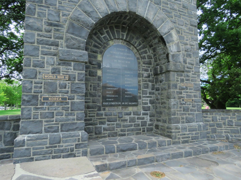 NZ: Christchurch Halswell War Memorial