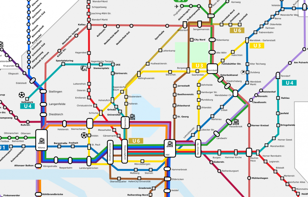 Piratiges U-Bahn-Netz