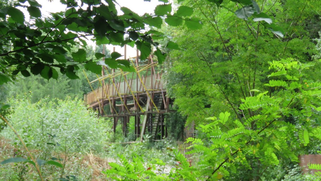 Spreepark - Blick durch den Zaun