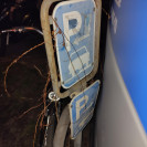 Verstecktes Verkehrsschild