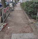 Gehwegschäden Humboldtstraße