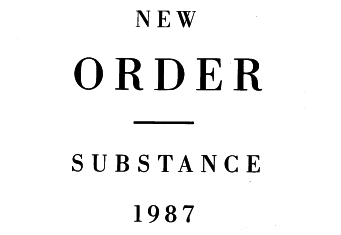New Order - Substance - Bild 1
